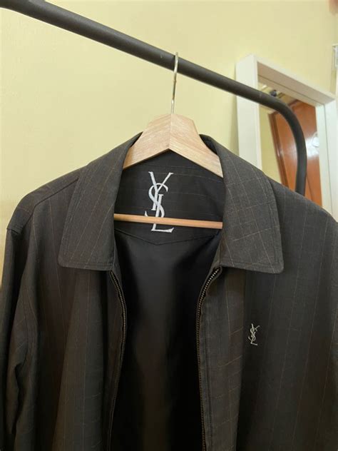 ysl jacket logo|YSL jacket vintage.